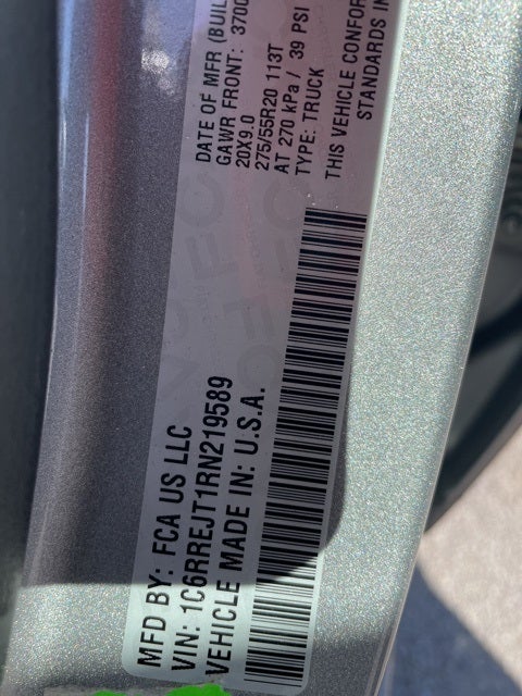 2024 RAM 1500 Laramie Crew Cab 4x2 5'7' Box